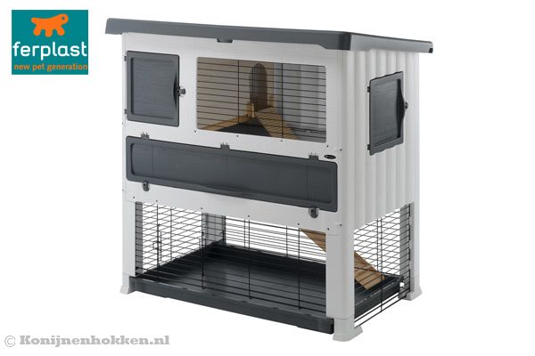 Ferplast konijnenhok Grand Lodge 120 plus.