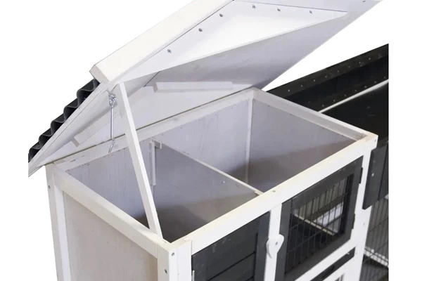 Het nachthok met scharnierdak