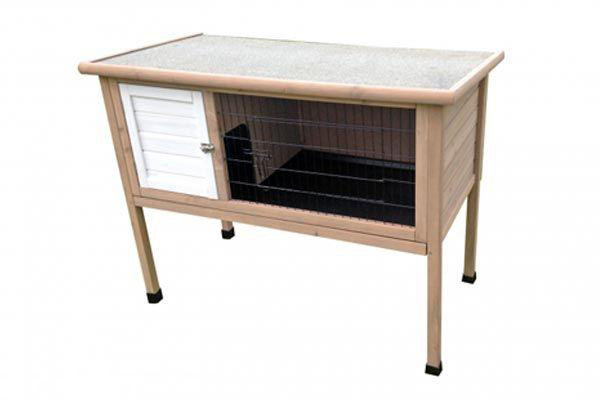 Classic Cottage bruin konijnenhok.