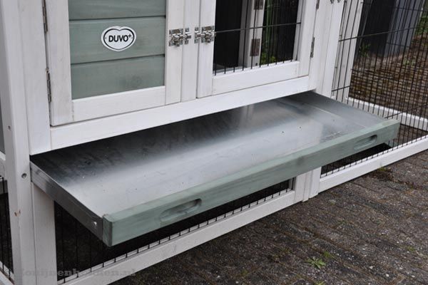 Voorzien van metalen uitschuifbare lade.