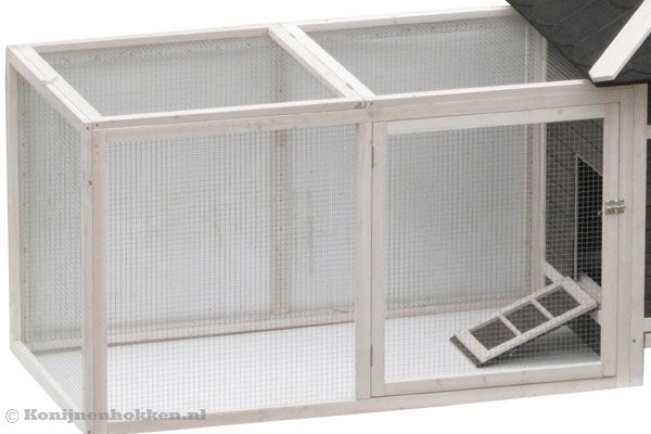 De buitenren heeft een lengte van 110 cm.