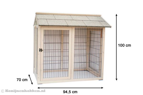 Ren voor het konijnenhok Special.